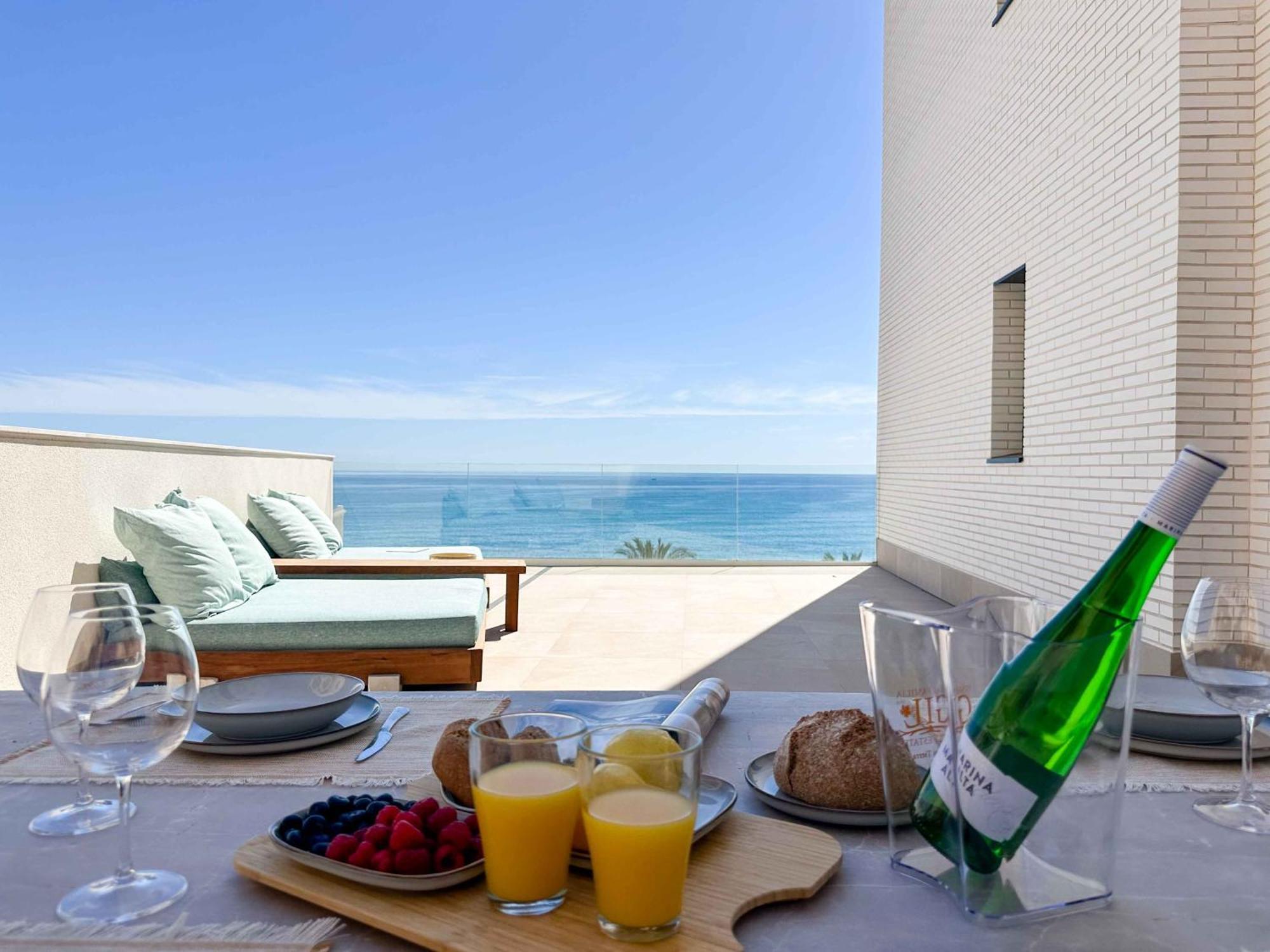 Apartament Lantia. Amaneceres De Ensueno Y Piscina Con Vistas El Campello Zewnętrze zdjęcie