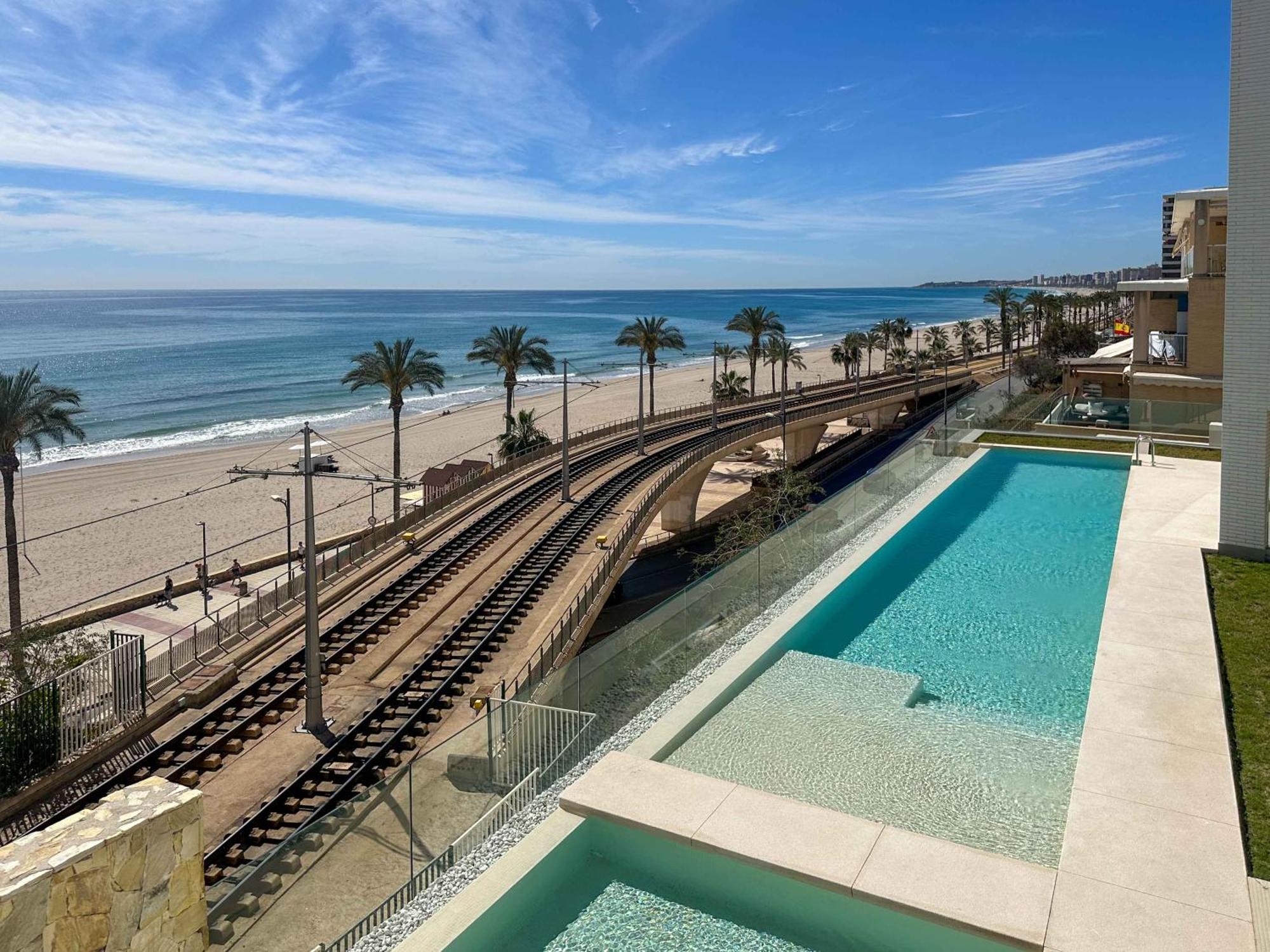 Apartament Lantia. Amaneceres De Ensueno Y Piscina Con Vistas El Campello Zewnętrze zdjęcie